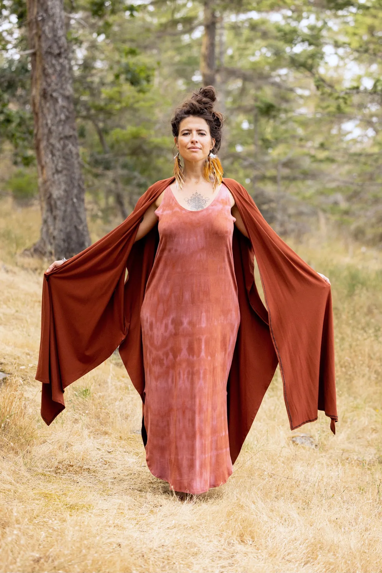 Raven Shawl - Full Length