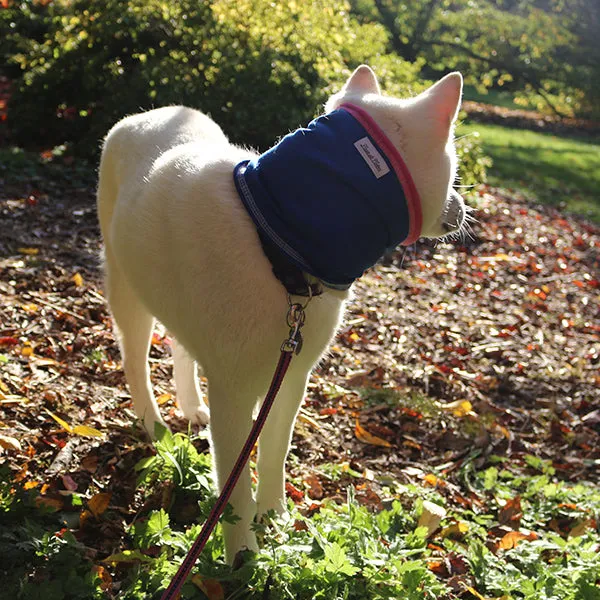 Reflective IllumiNITE Fleece Neck Warmer For People or Dogs - Pink