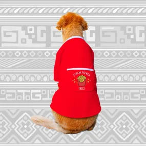 Ruse 'Basics' "I speak French (Fries)" Printed Crew Neck Full Sleeve Expedition Sweatshirt For Dogs