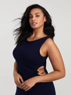 Sade Cut-Out Sweater Dress