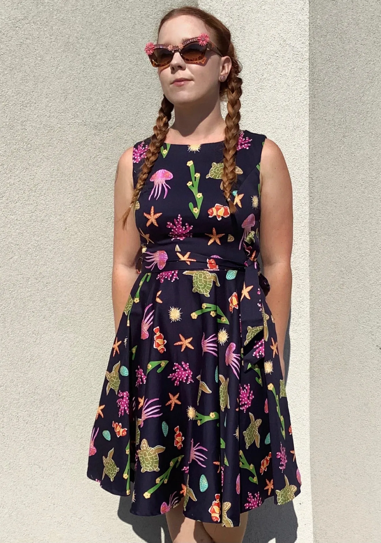 Sea Turtle Swing Dress