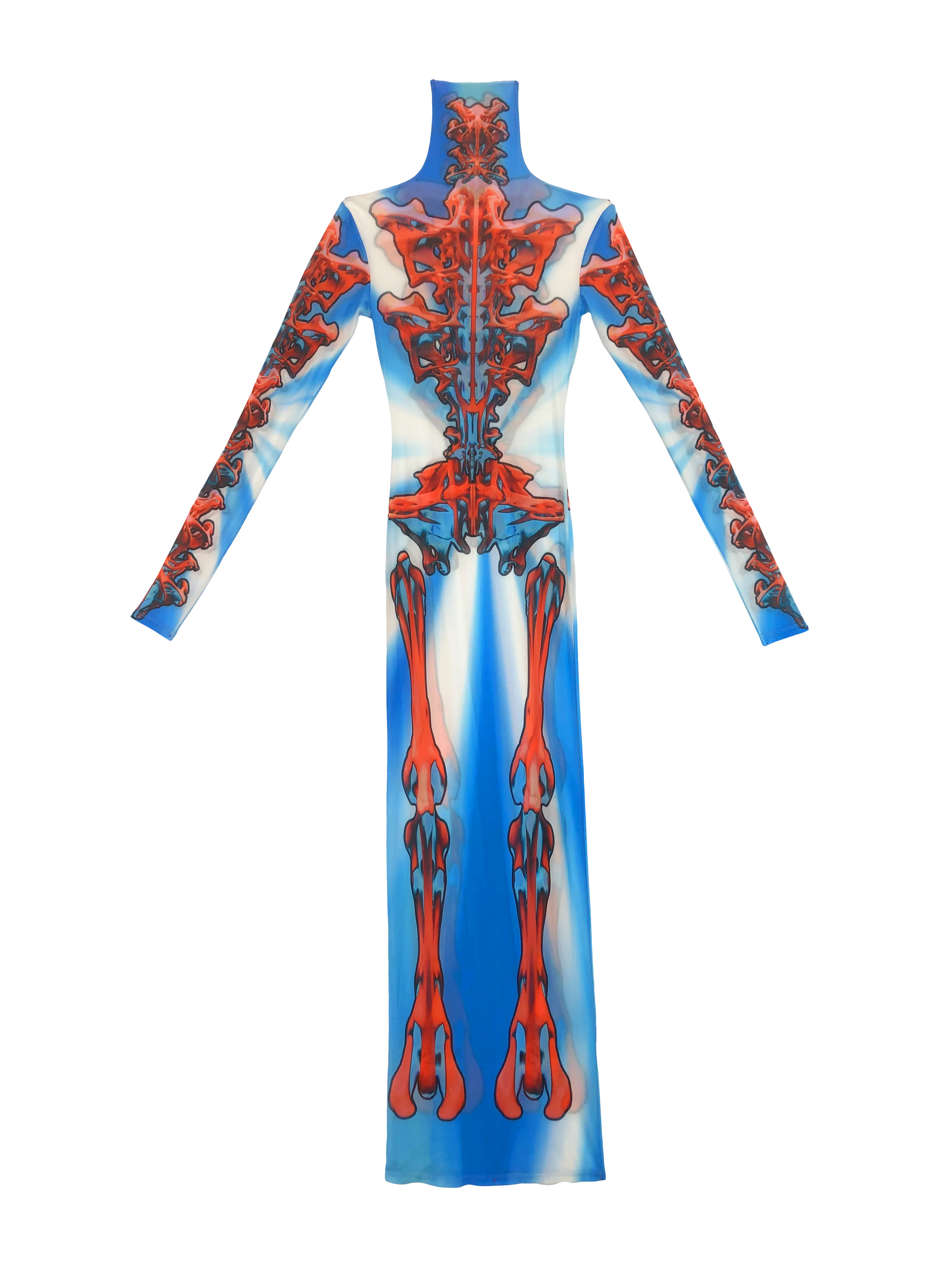 SKELETON MESH DRESS