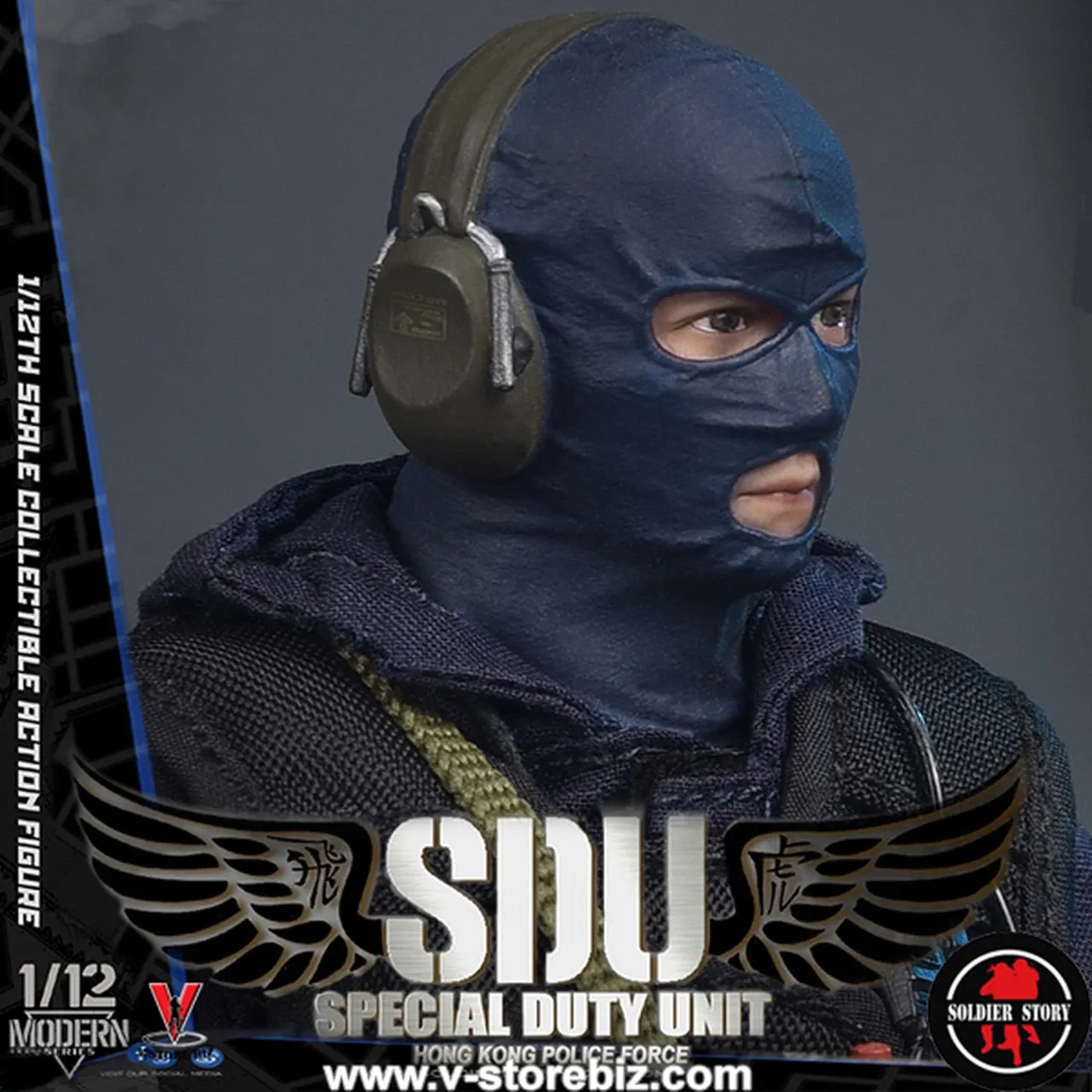 Soldier Story 1/12 SSM002 Hong Kong SDU Assault Team