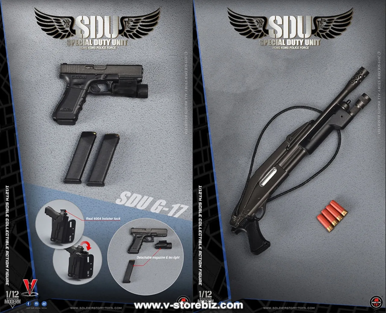 Soldier Story 1/12 SSM002 Hong Kong SDU Assault Team