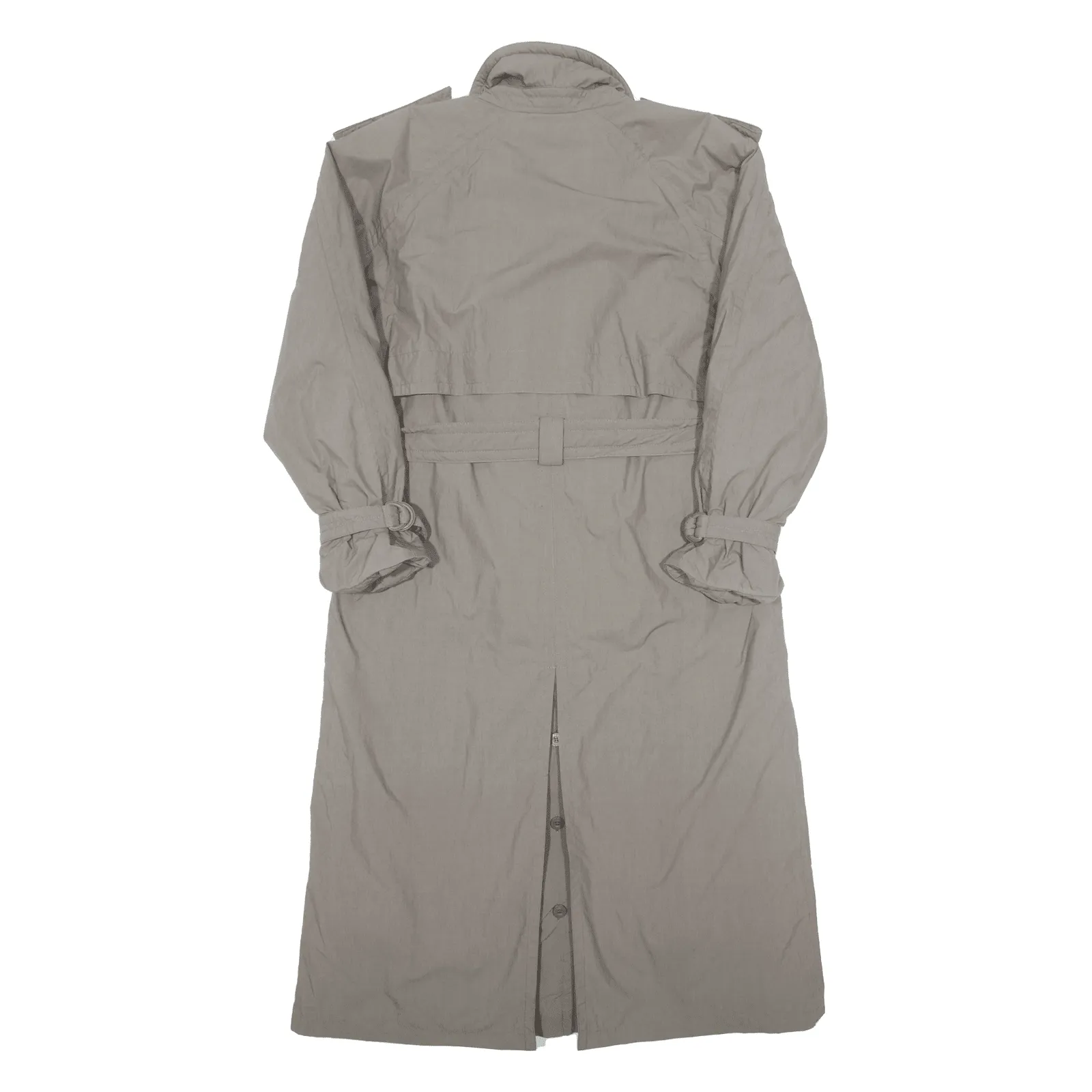 STEINEBRONN Insulated Womens Trench Coat Grey 90s M
