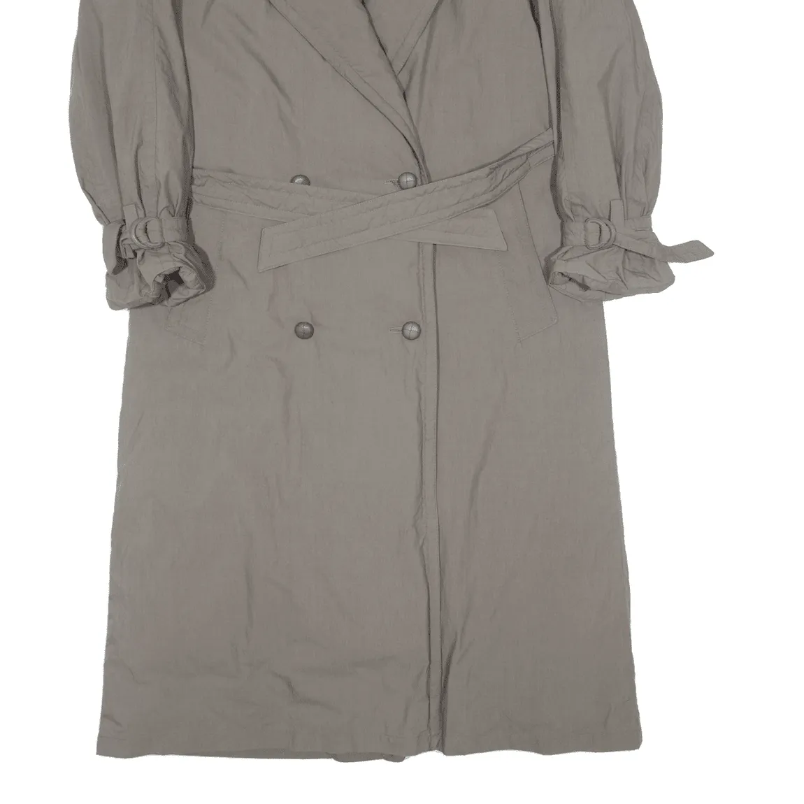 STEINEBRONN Insulated Womens Trench Coat Grey 90s M