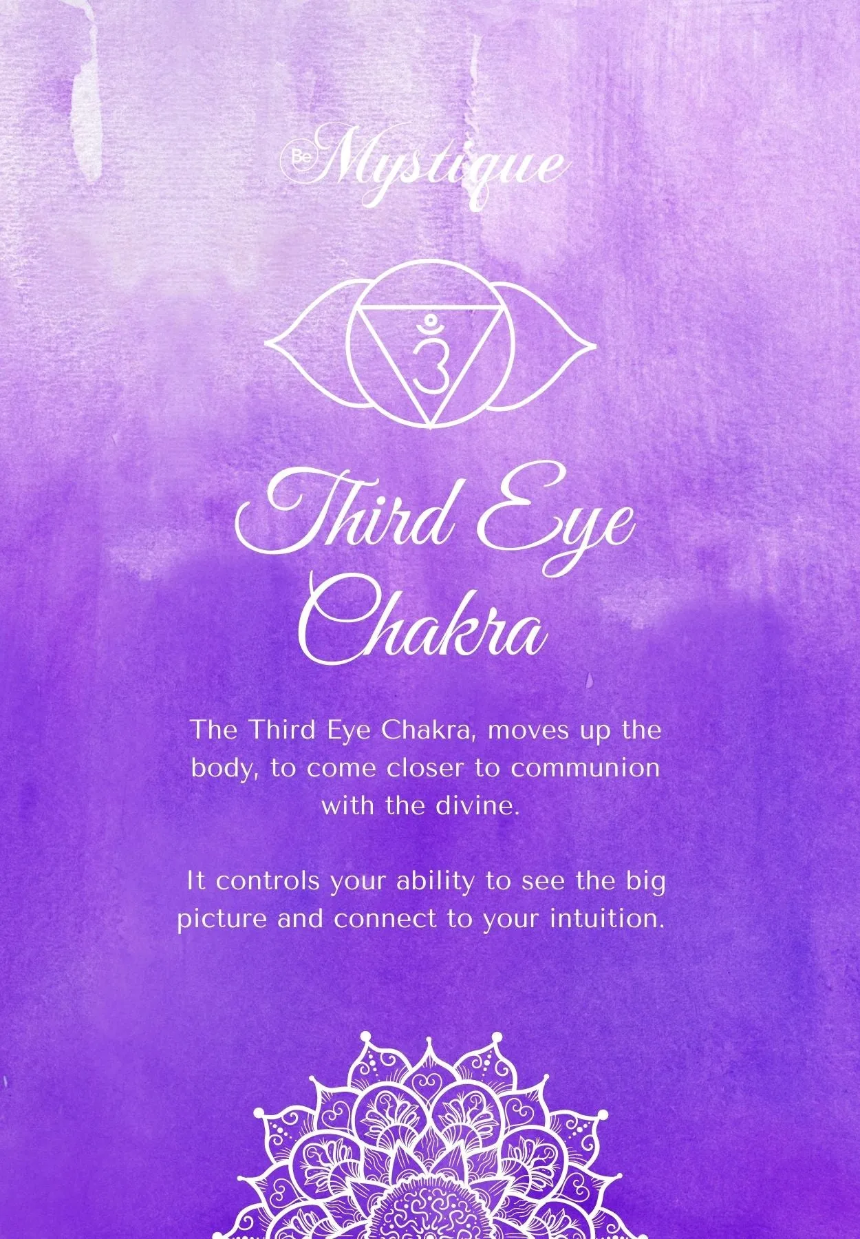 Third Eye Chakra - Kimono (Off-White) - Long
