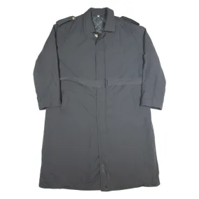 TOPMAN Insulated Mens Trench Coat Grey M