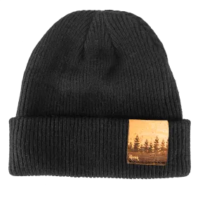 Treeline 100% Merino Wool Beanie w/ Cork Leather Tag
