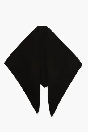 Triangle Scarf Black