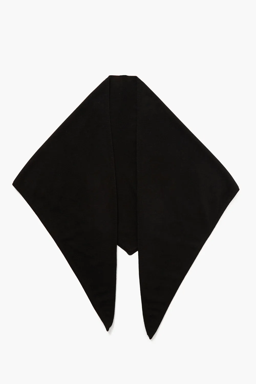 Triangle Scarf Black