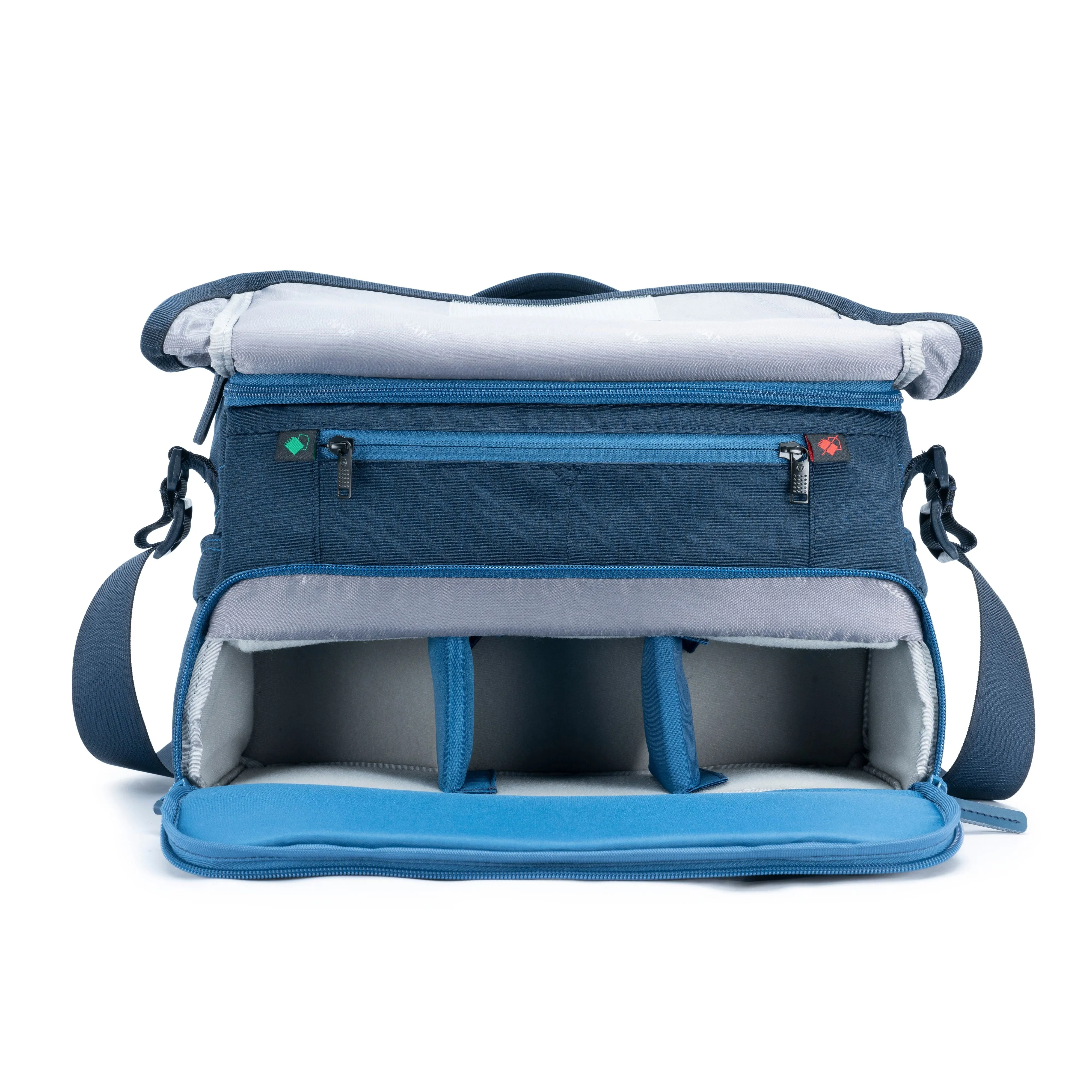 VEO RANGE 38 NV 17 Litre Shoulder Bag with Internal Travel Tripod Compartment (to 41cm folded) - Blue