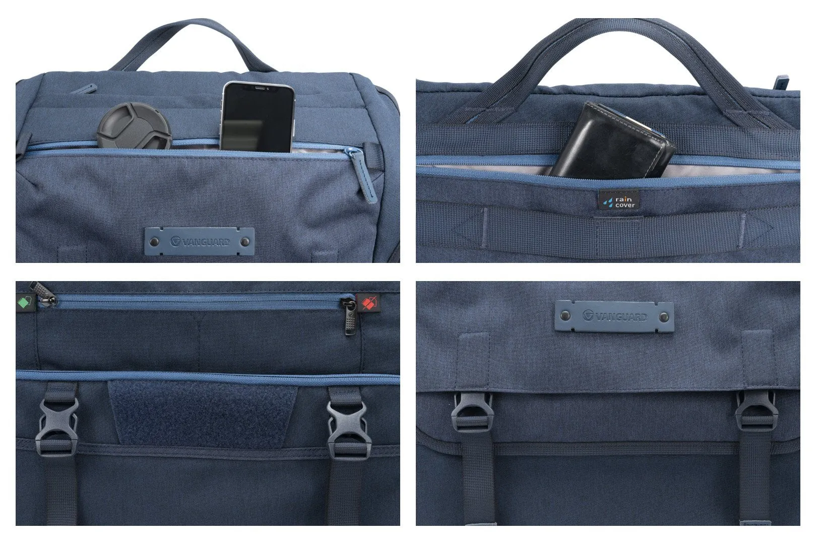VEO RANGE 38 NV 17 Litre Shoulder Bag with Internal Travel Tripod Compartment (to 41cm folded) - Blue