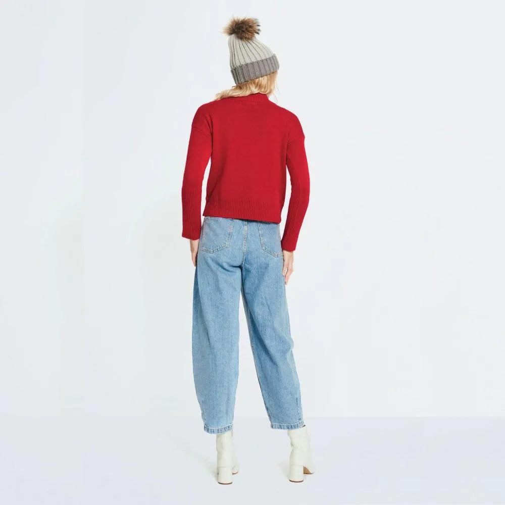 Vida Mockneck Sweater_R