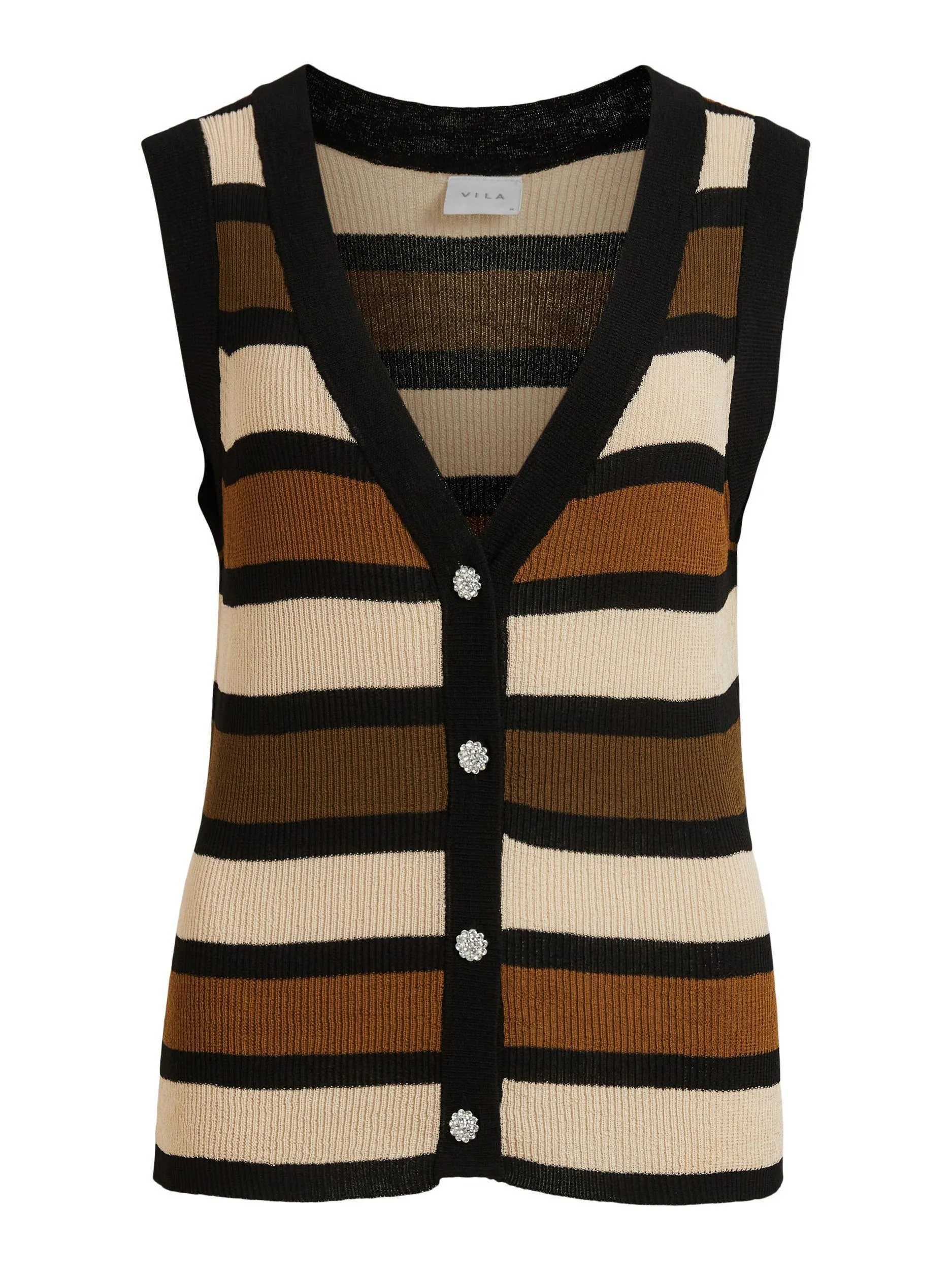 Vila Paline - Vest m. knapper