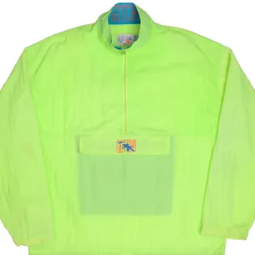VINTAGE GOTCHA SURF SHELL PULLOVER JACKET 1990S SIZE XL