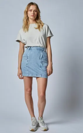 Walker Denim Skirt