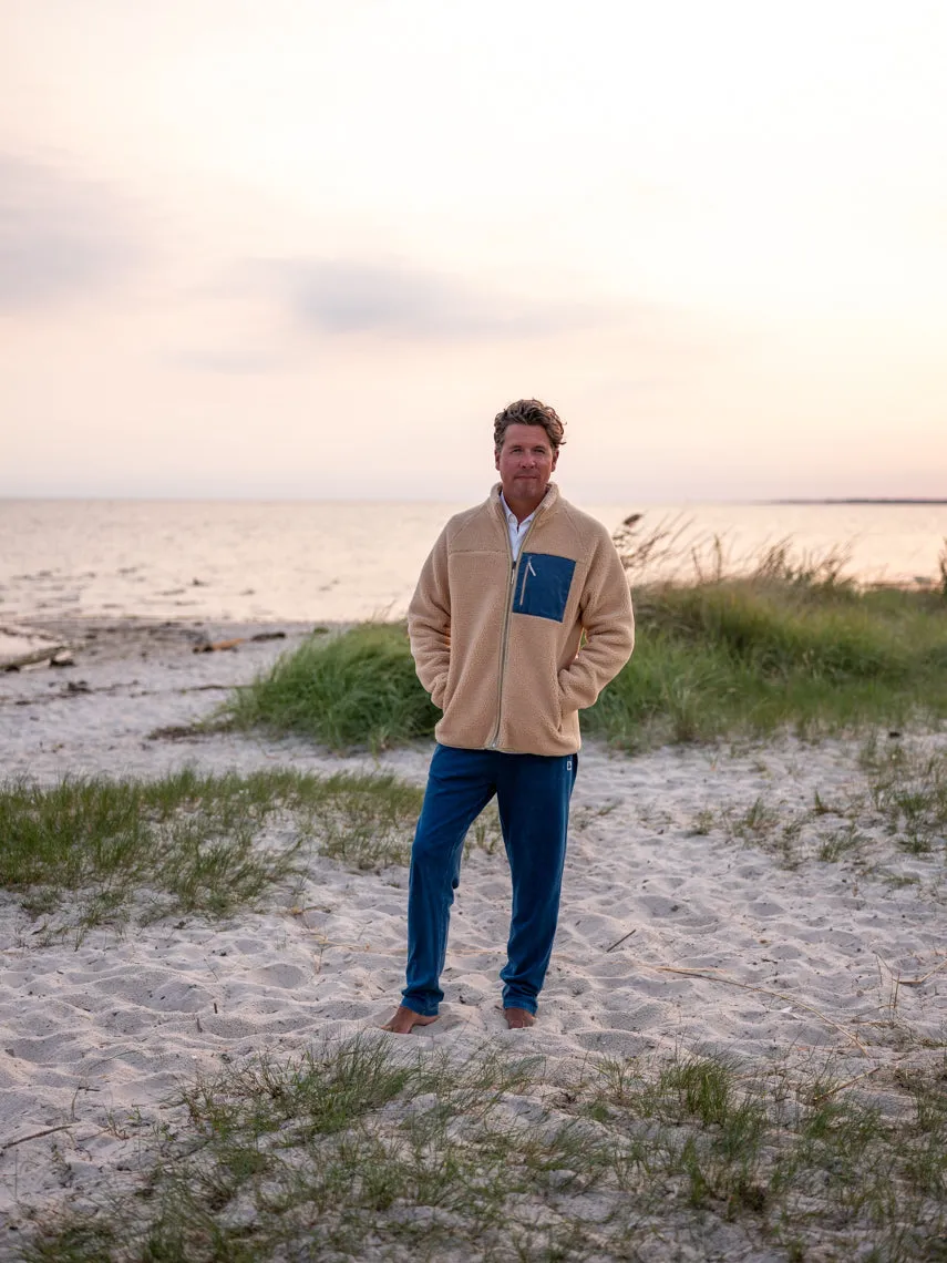 Whalsay Fleece Jacket in Natural