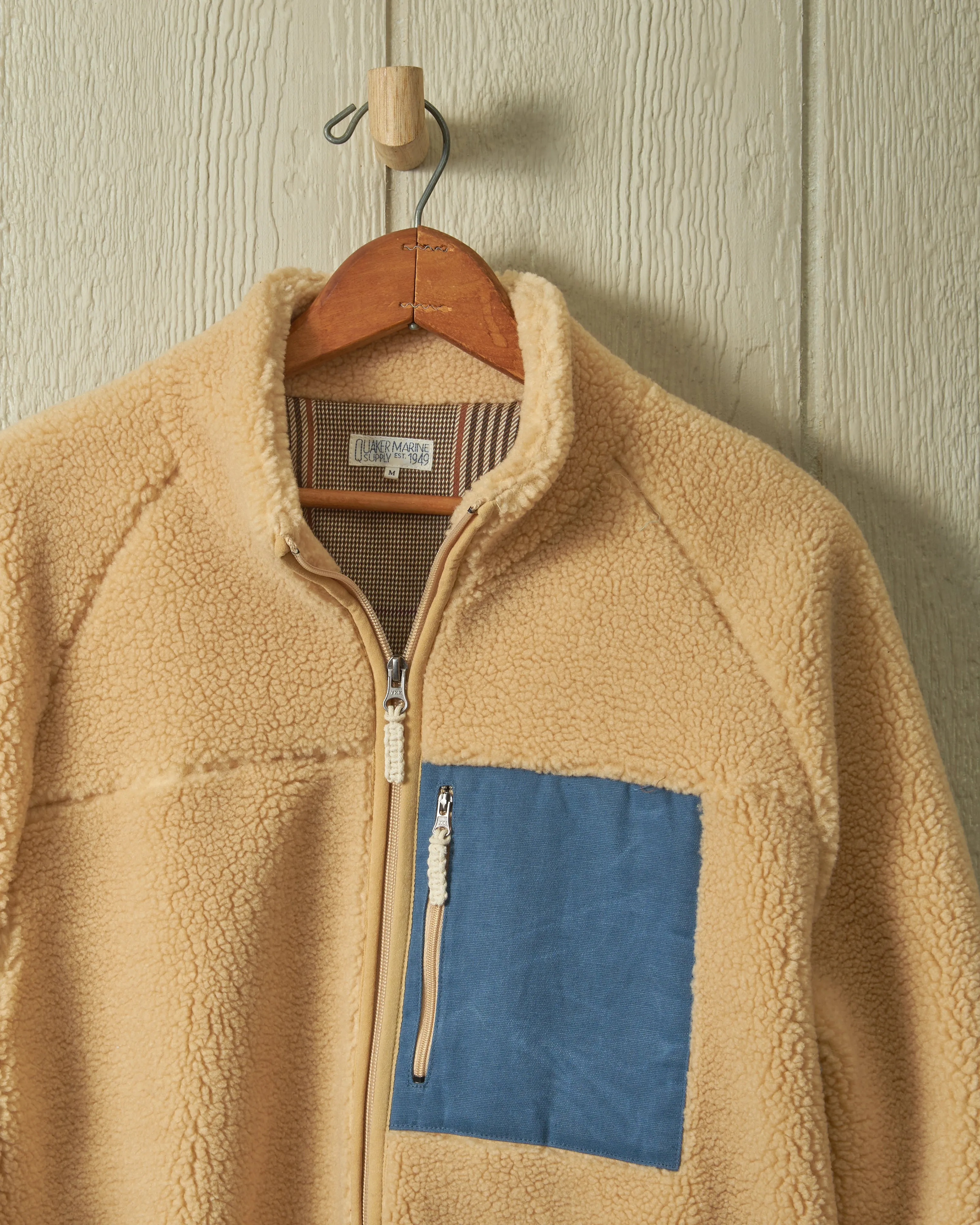Whalsay Fleece Jacket in Natural