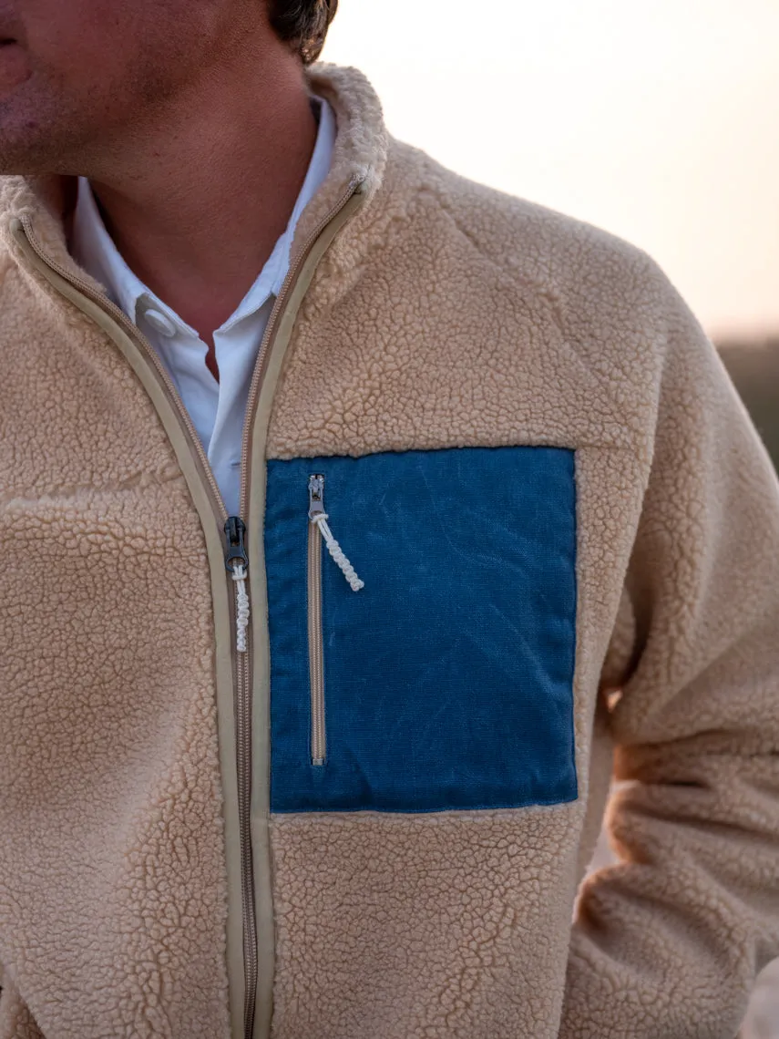 Whalsay Fleece Jacket in Natural