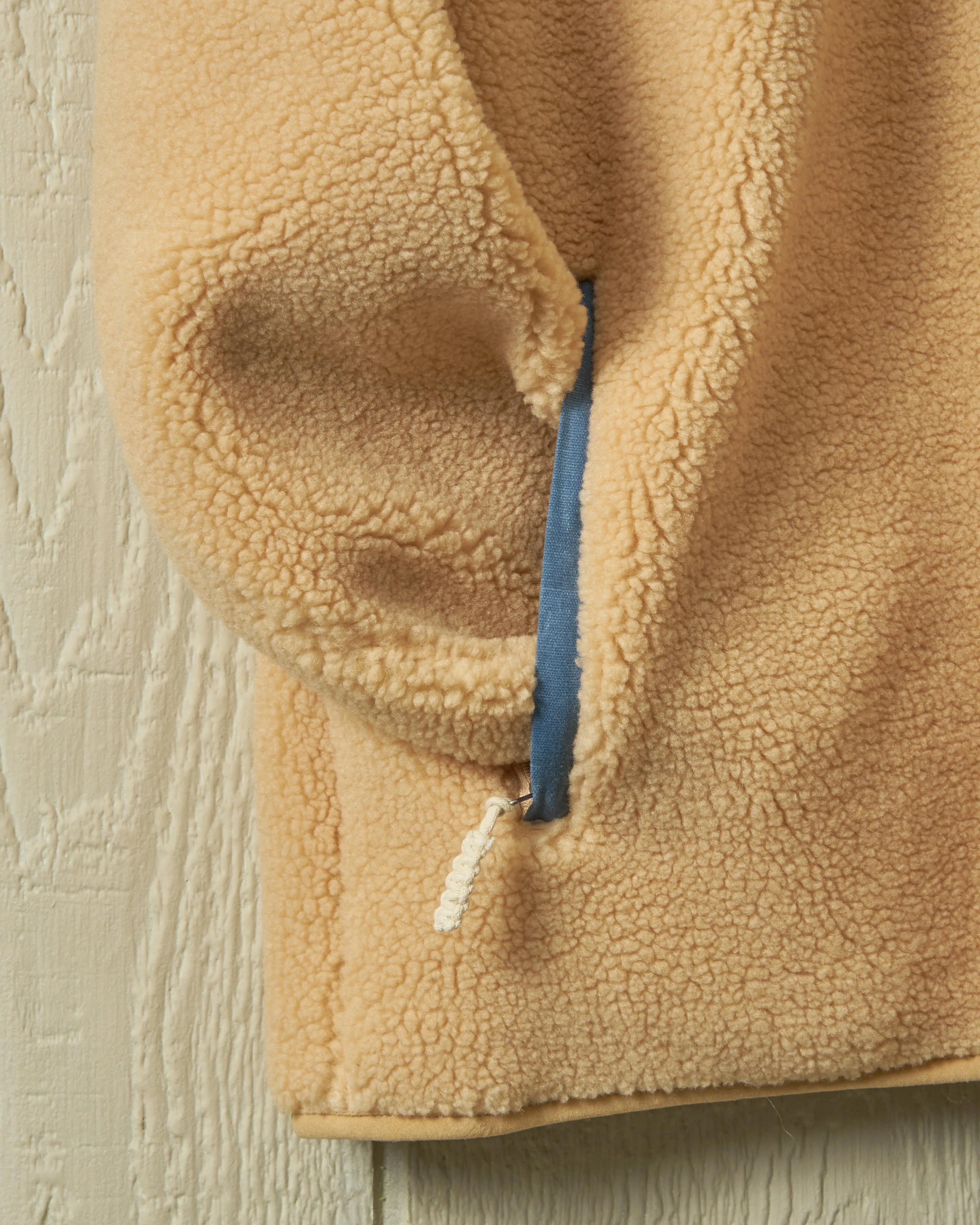 Whalsay Fleece Jacket in Natural