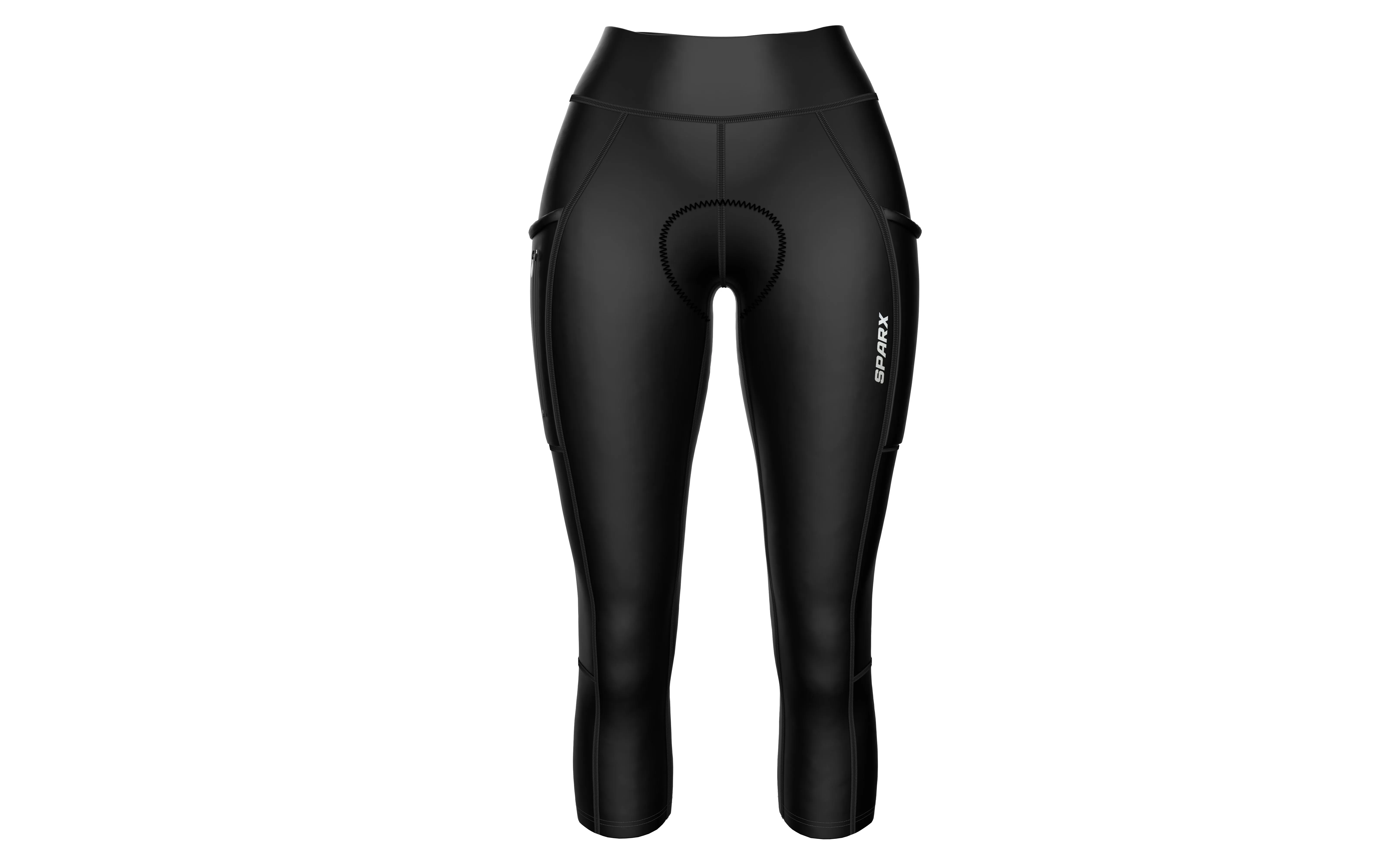 Women Black Cycling Tights