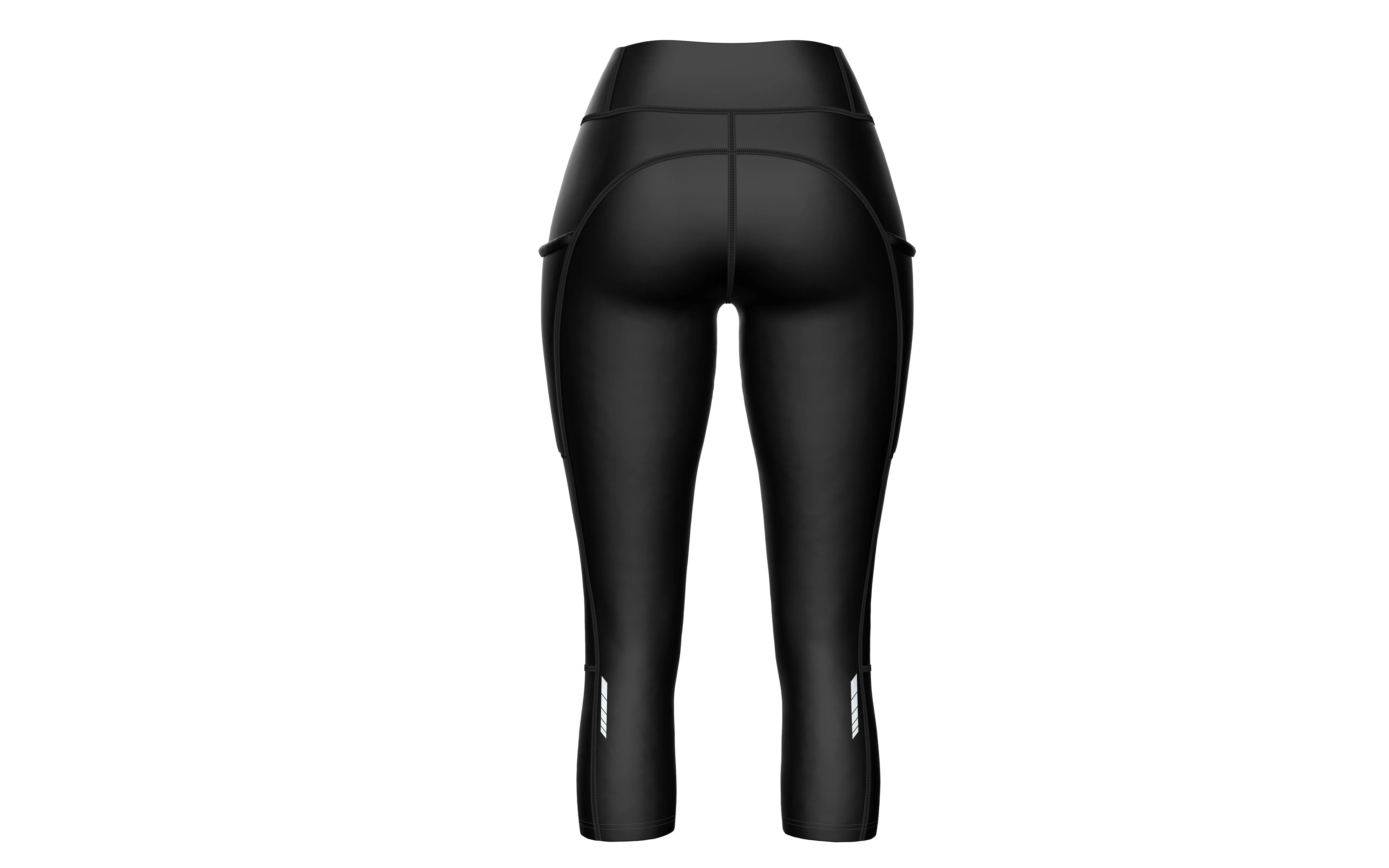Women Black Cycling Tights