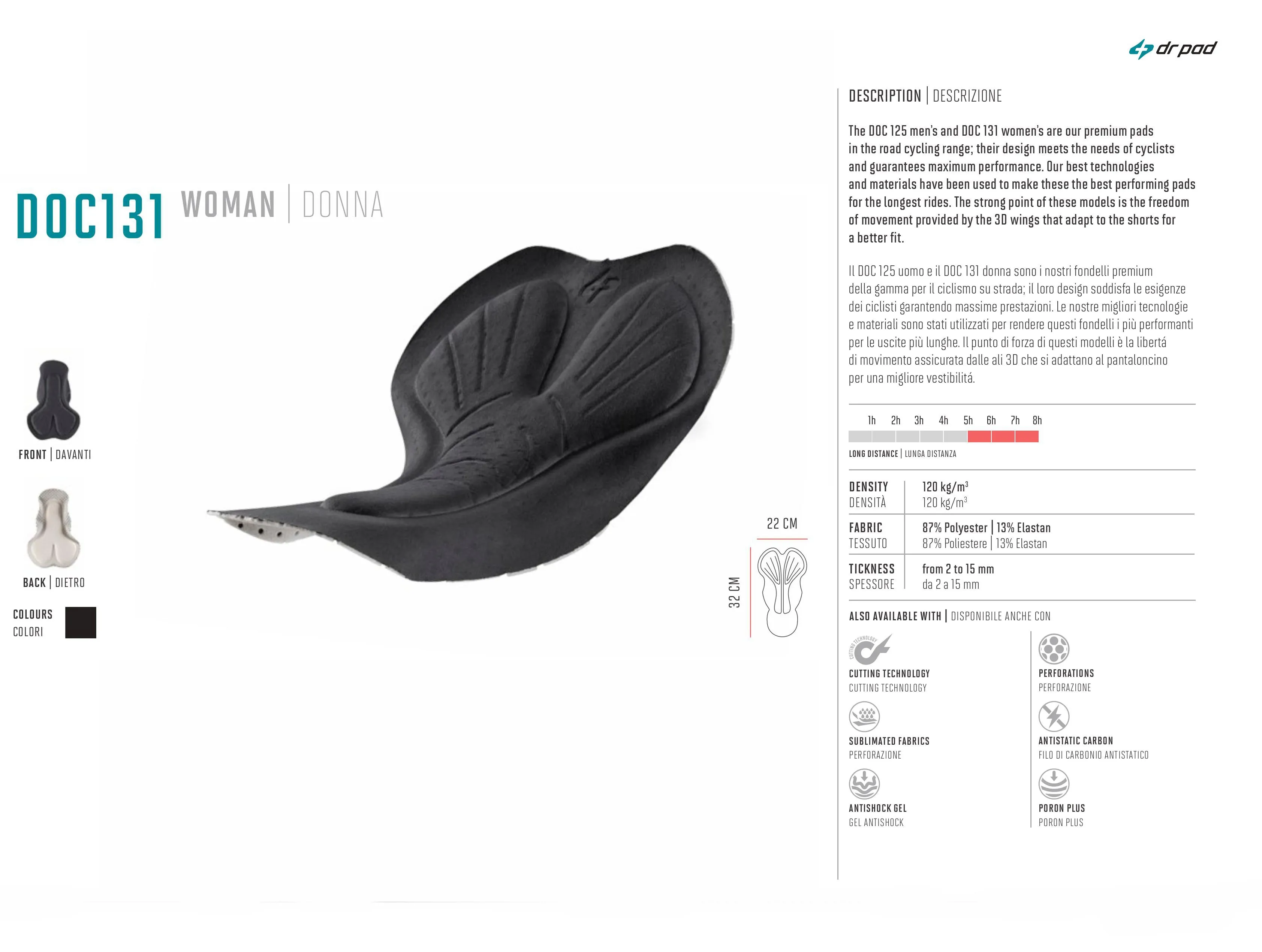 Women Black Cycling Tights