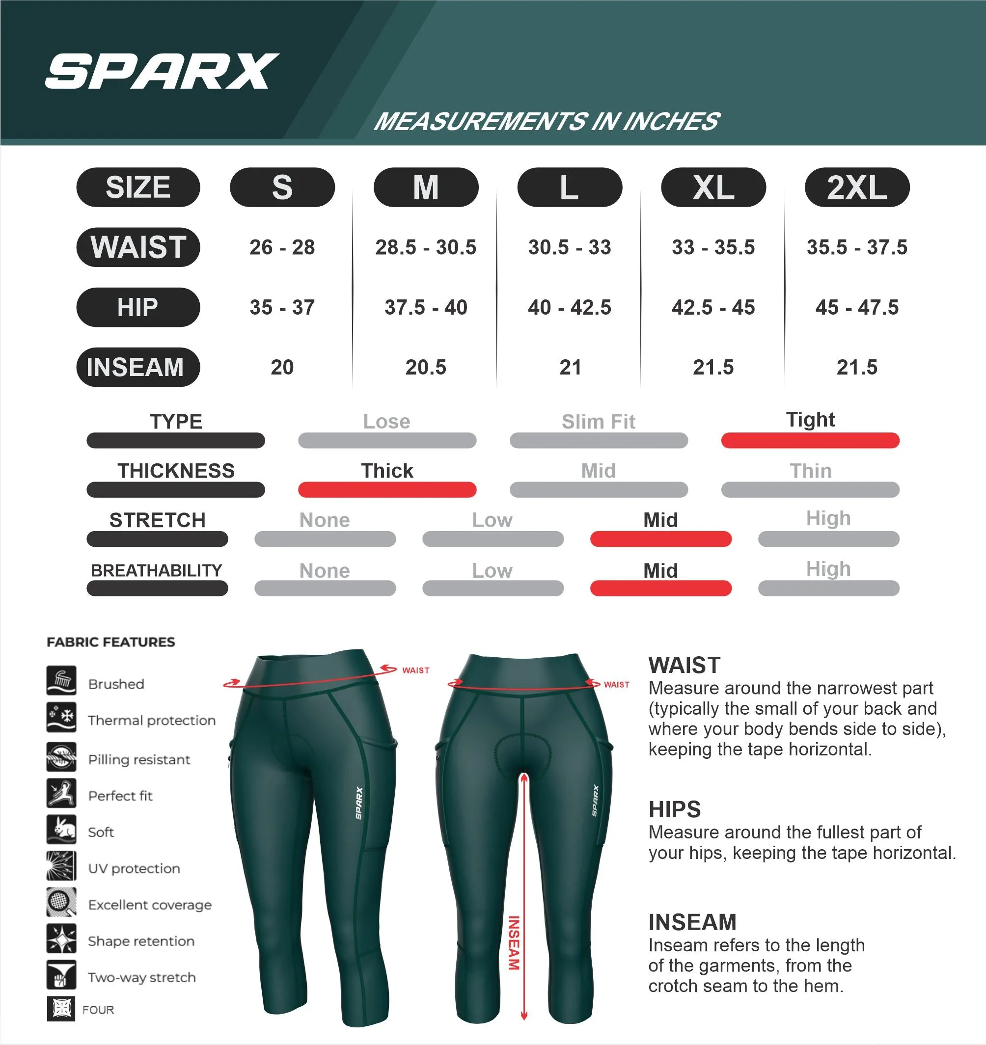 Women Navy Cycling Tights