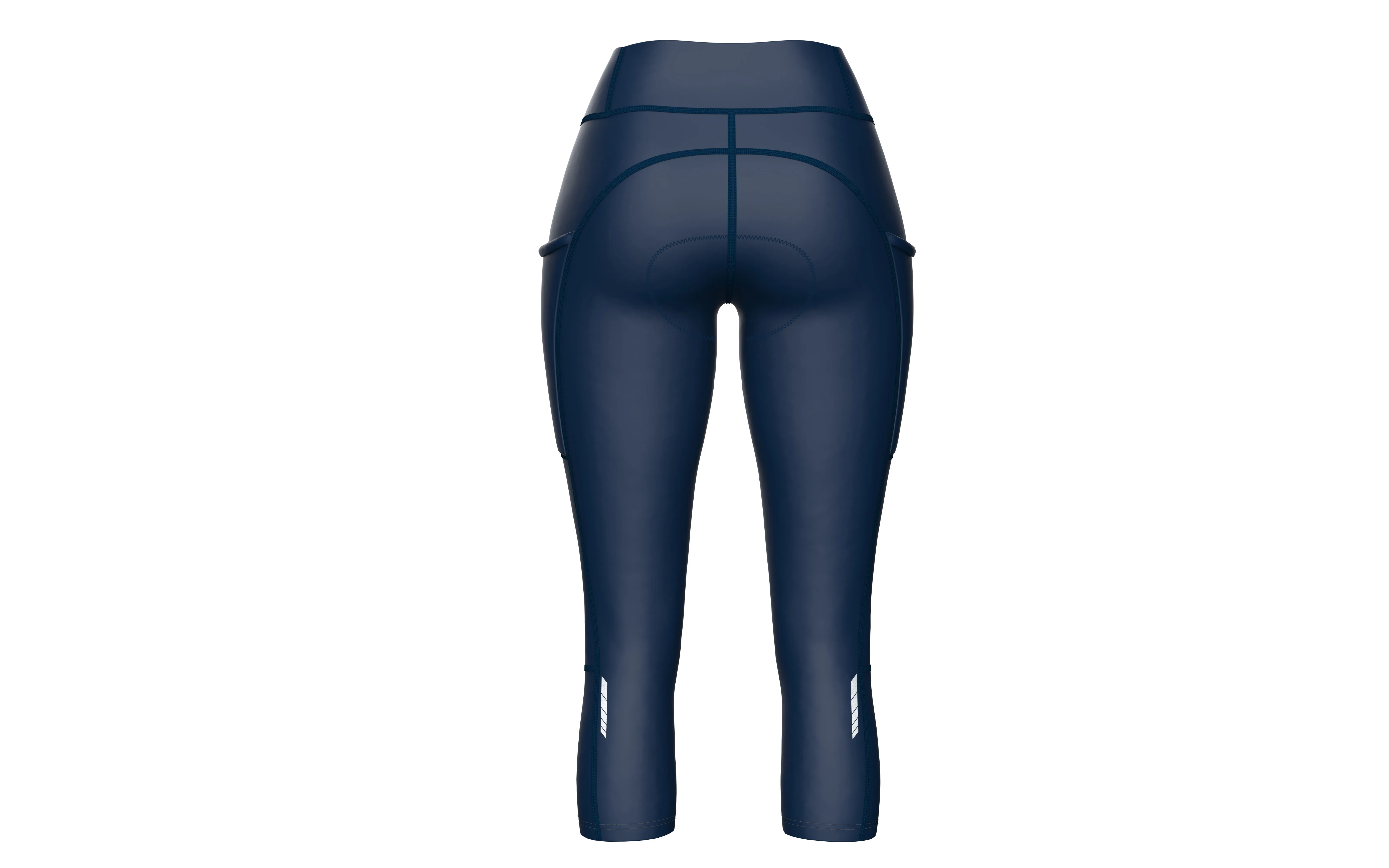 Women Navy Cycling Tights