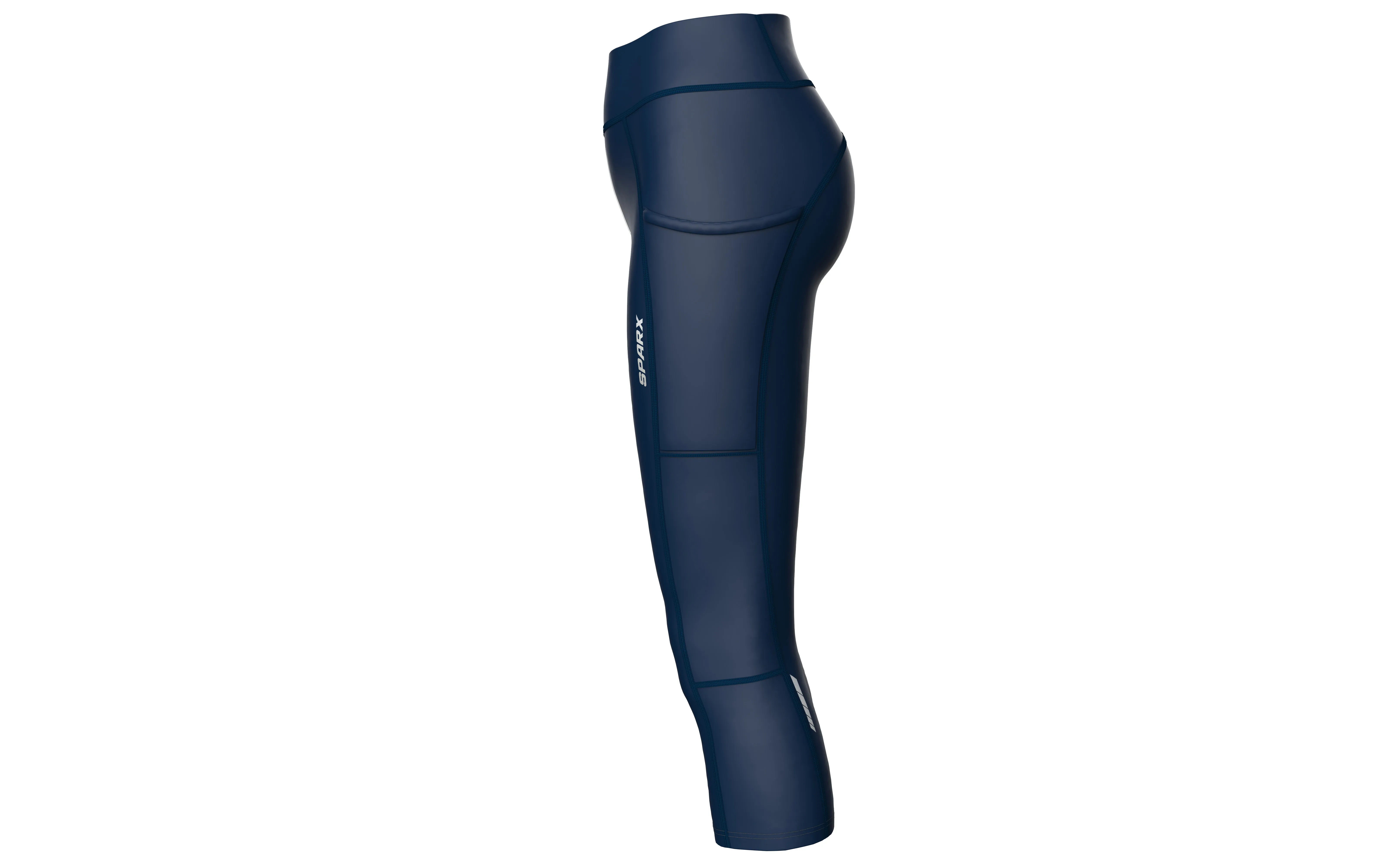 Women Navy Cycling Tights