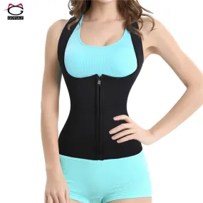 Women Sweat Vest Neoprene Waist Trainer and Hot Body Shaper Waist Cincher