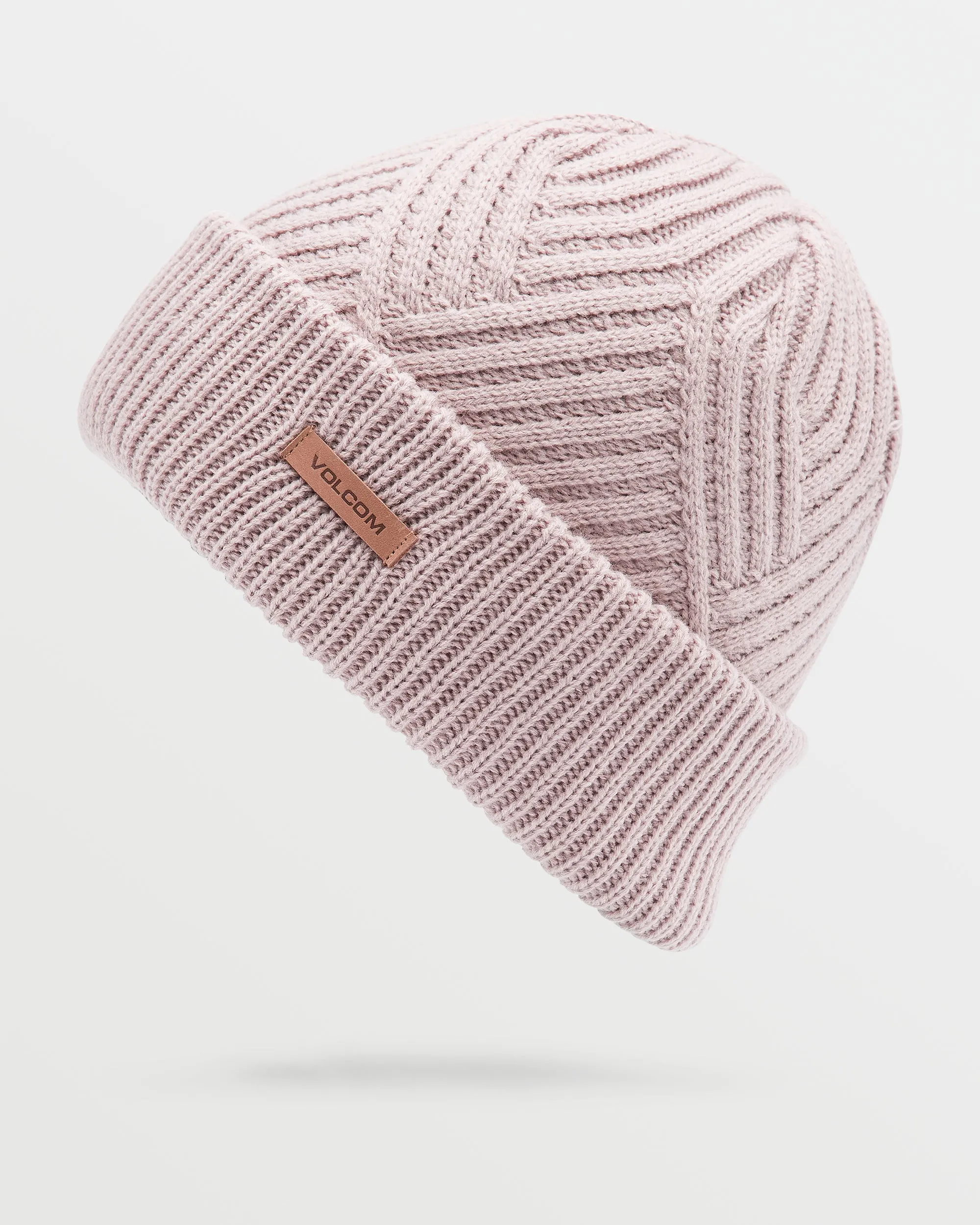Womens Stone Knit Beanie - Adobe Rose