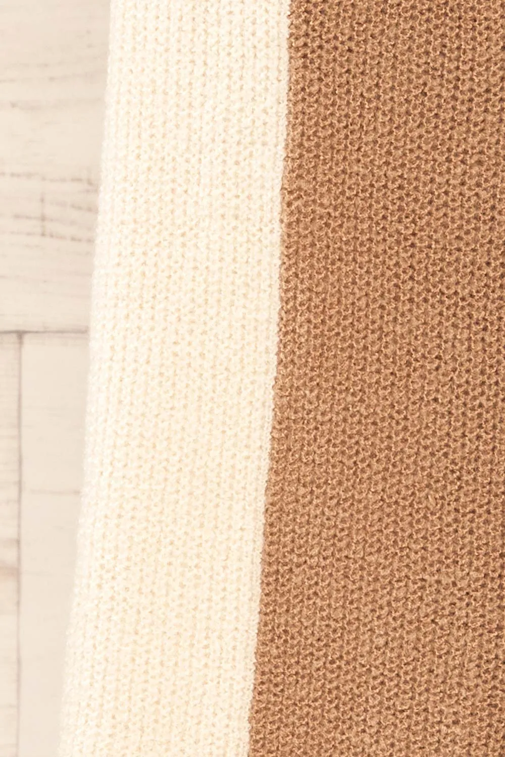 Zhytomyr Brown | Two Tone Scarf